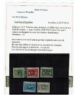 TX 12A/26A  **  Certificat Michaux  1300 - Stamps