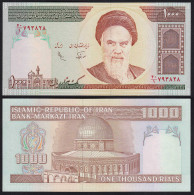 IRAN (Persien) - 1000 RIALS (1992) Sign 25 Pick 143a UNC (1)  (24169 - Otros – Asia