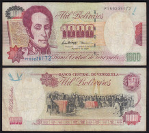 Venezuela 1000 Bolivares Banknote 1998 F (4) Pick 76d  (24214 - Otros – América