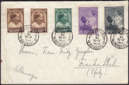 Belgien - Belgium 1937 Umschlag Königin Astrid + Kronprinz Baudouin  (24270 - Otros - Europa