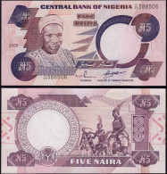 NIGERIA - 5 NAIRA Banknote  PICK 24g 2002 UNC Sig. 11  ( 14522 - Altri – Africa