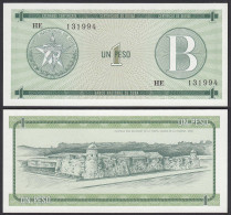 Kuba - Cuba 1 Peso Foreign Exchange Certificates 1985 Pick FX6 UNC (1)  (25713 - Autres - Amérique
