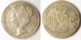 Niederlande - Netherlands 2 1/2 Gulden 1898 Wilhelmina 1. Fälschung (r1254 - Zonder Classificatie
