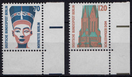 Berlin 1988 Mi. 814-15 ** Sehenswürdigkeiten Eckrand RU LUXUS   (20856 - Sonstige & Ohne Zuordnung