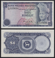 Malaysia 1 Ringgit Banknote ND 1976 Pick 13a UNC  (1)    (21548 - Altri – Asia