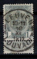 Belgique 1907 COB 81 Belle Oblitération LEUVEN LOUVAIN (centrale - Concours) - 1893-1907 Coat Of Arms