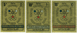 71987 MNH YEMEN. República árabe 1967 10 JUEGOS OLIMPICOS INVIERNO GRENOBLE 1968 - Yémen