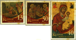 185675 MNH CHIPRE 2005 NAVIDAD - Unused Stamps