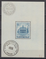 BELGIUM 1936 - Stamp Exhibition In Charleroi - Usati