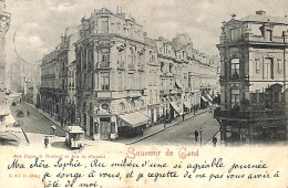 Gand Gent - Rue Digue De Brabant Et Rue De Flandre (tram R & J D 1903) - Gent