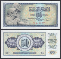 JUGOSLAWIEN - YUGOSLAVIA  50 Dinara 1981 Pick 89b UNC (1)   (26397 - Jugoslavia