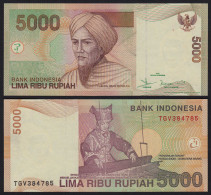 Indonesien - Indonesia 5000 5.000 Rupiah 2001/2007 Pick 142g UNC (1)    (21489 - Andere - Azië