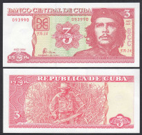 Kuba - Cuba 3 Pesos 2004 Pick 127a AUNC (1-)      (27828 - Sonstige – Amerika