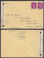 Holland 1947 Driebergen Zensur A.C.N.3027 In Die Britische Zone Düsseldorf  - Autres & Non Classés