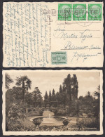 DR Karte 1939 Bad Pyrmont Nach Palermo Italien Nachtaxiert Nachgebühr  (28722 - Autres & Non Classés