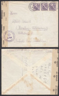 Schweden 1947 HJÄRTSÄTER Nach Hamburg Mit BRITISH CENSOSHIP 5799    (28715 - Other & Unclassified