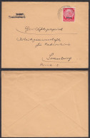 Deutsche Besetzung 2.WK Elsass Brief V.Tiefenbach 1940 Mit 12 Pfg. Mi.7 EF - Occupation 1938-45