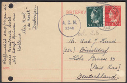 Netherlands 1947 Zensur A.C.N. 3346 In Die Britische Zone Düsseldorf    (28710 - Autres & Non Classés