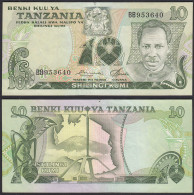 Tansania - Tanzania 10 Shillings (1978) Pick 6a VF+ (3+)   (28836 - Otros – Africa