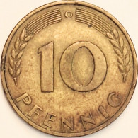 Germany Federal Republic - 10 Pfennig 1969 G, KM# 108 (#4636) - 10 Pfennig