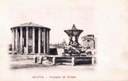 Italia Roma Templio Di Vesta ... XA901 New - Autres Monuments, édifices