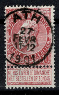 Belgique 1900 COB 58 Belle Oblitération ATH (centrale - Concours) - 1893-1900 Schmaler Bart