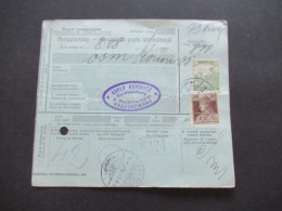 Ungarn 1919 GA / Postanweisung Postautalvany Empfängerstempel Adolf Horovitz Buchhandlung Nagyszombat - Brieven En Documenten