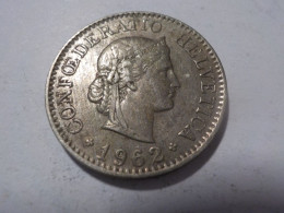 SUISSE  10 Centimes 1962 - 1/2 Franc