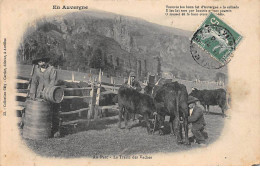 En Auvergne - Au Parc - La Traite Des Vaches - Très Bon état - Auvergne Types D'Auvergne