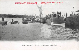 LE TREPORT - Départ Pour Les Régates - Chocolat Choquart - Très Bon état - Le Treport