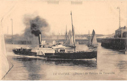 LE HAVRE - Départ Du Bateau De Trouville - Très Bon état - Hafen