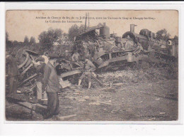 Accident De Chemin De Fer Du 13 Juillet 1919 Entre Les Stations De Gray Et Chargey-les-Gray - état - Other & Unclassified