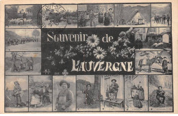 Souvenir De L'AUVERGNE - Très Bon état - Auvergne Types D'Auvergne
