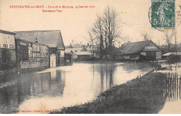 NEUFCHATEL EN BRAY - Crue De La Béthune, 24 Janvier 1910 - Boulevard Vert - Très Bon état - Neufchâtel En Bray