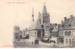 LAIGLE - Place Et Eglise Saint Martin - Très Bon état - L'Aigle