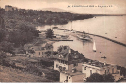 THONON LES BAINS - Le Port - Très Bon état - Thonon-les-Bains