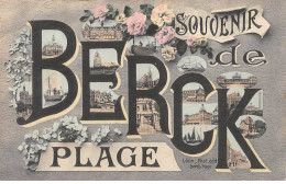 Souvenir De BERCK PLAGE - état - Berck