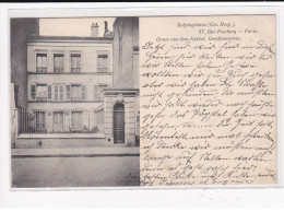 PARIS 15ème Arrondissement : Kolpingshaus (Ges. Hosp), Rue Fondary, Gruss Aus Dem Kathol. Gesellenverein - Très Bon état - Distrito: 15