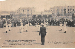 CLERMONT FERRAND 1907 - Union Société De Gymnastique De France - Les Institutrices Municipales De Gênes - Très Bon état - Clermont Ferrand