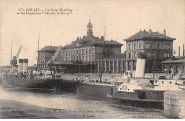 CALAIS - La Gare Maritime Et Les Paquebots " Invieta Et Dover " - Très Bon état - Calais