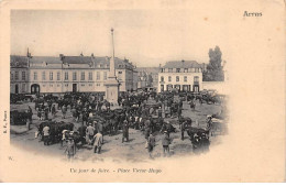 ARRAS - Un Jour De Foire - Plae Victor Hugo - Très Bon état - Arras