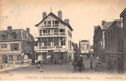 ETRETAT - Boulevard Charles Lourdel Et L'Hôtel De La Plage - Très Bon état - Etretat