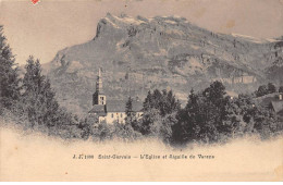 SAINT GERVAIS - L'Eglise Et Aiguille De Varens - Très Bon état - Saint-Gervais-les-Bains