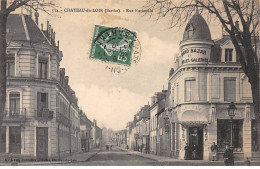 CHATEAU DU LOIR - Rue Nationale - état - Chateau Du Loir
