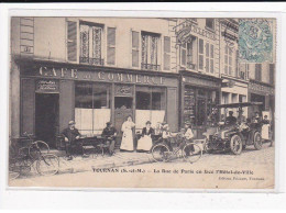 TOURNAN : La Rue De Paris En Face L'Hôtel-de-Ville - état - Tournan En Brie