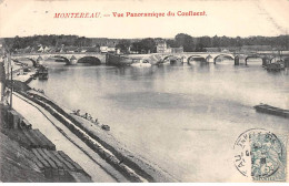 MONTEREAU - Vue Panoramique Du Confluent - Très Bon état - Montereau