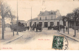 MELUN - La Gare - état - Melun