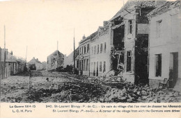 La Guerre 1914 15 - SAINT LAURENT BLANGY - Un Coin Du Village - Très Bon état - Autres & Non Classés