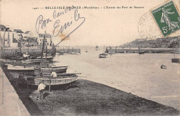 BELLE ISLE EN MER - L'Entrée Du Port De Sauzon - Très Bon état - Belle Ile En Mer