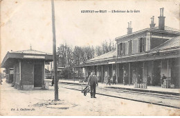 GOURNAY EN BRAY - L'Intérieur De La Gare - état - Gournay-en-Bray